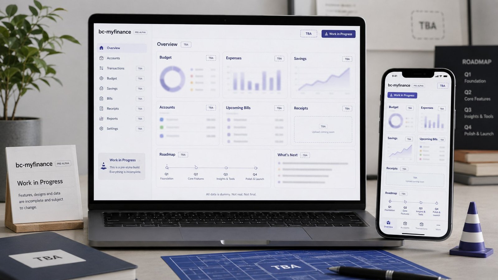 Anteprima pre-alpha della piattaforma BC-MyFinance