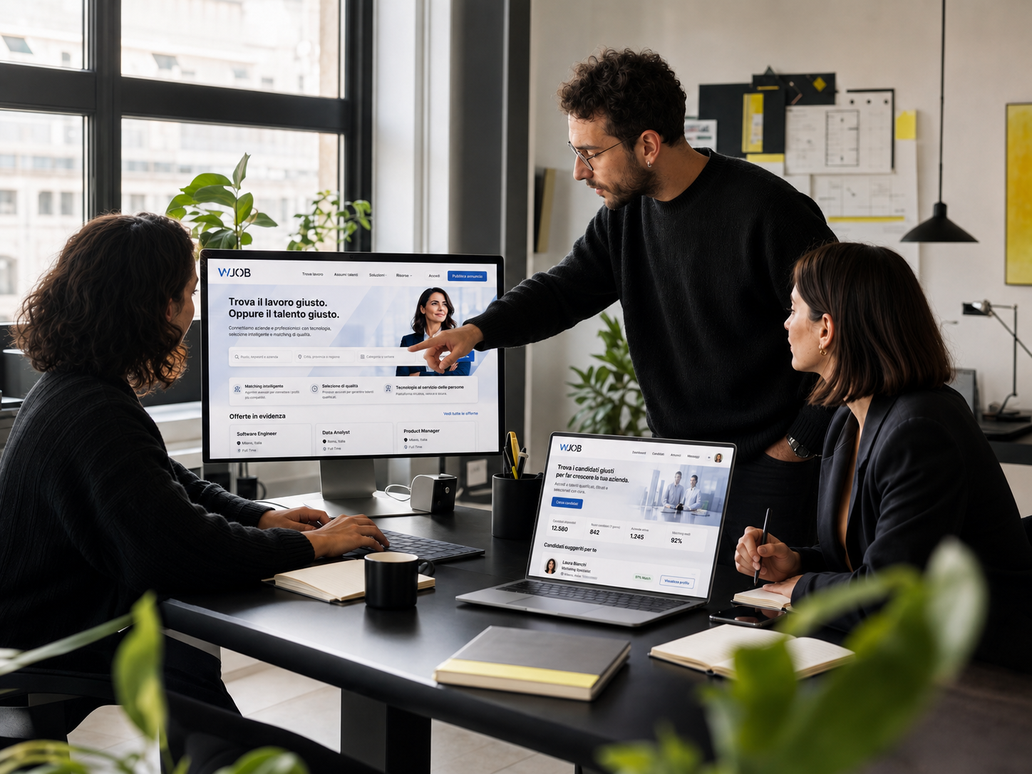 Piattaforma WJOB per offerte di lavoro e recruiting